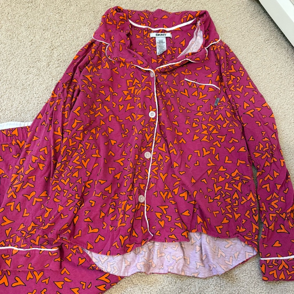 Heart Pajama Set - Picture 2 of 4